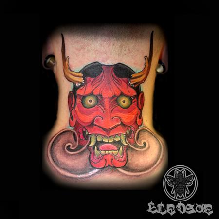 Kevin Bledsoe - Hannya mask